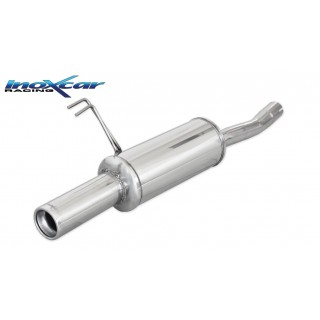 Rear Exhaust Terminal Diam. 80 Inoxcar Fiat Punto Type 176 1.4 Gt Turbo 131Cv 1999