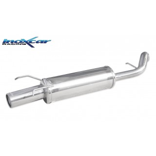 Rear Exhaust Terminal Diam. 80 Inoxcar Ford Escort Rs 2000 150HP 1992-1996