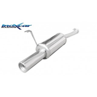 Rear Exhaust Terminal Diam. 80 Inoxcar Lancia Y 1.2 60HP 1996-2003