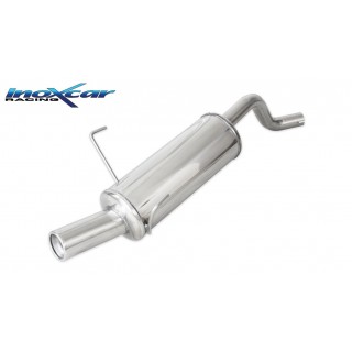 Rear Exhaust Terminal Diam. 80 Inoxcar Lancia Ypsilon 1.4 77HP 2006