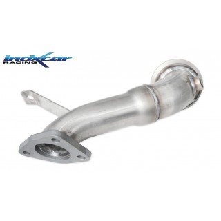 Pot d'échappement de remplacement catalyseur Inoxcar Opel Adam S Abarth 500 1.4 Turbo 150CV 2015