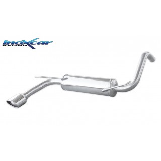 Inoxcar Rear Exhaust Terminal Peugeot 107 1.0 12V 68HP 2005