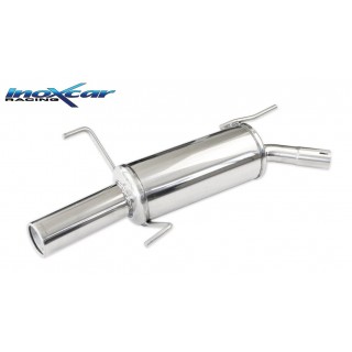 Rear Exhaust Terminal Diam. 80 Inoxcar Opel Tigra Twin Top 1.4 16V 90HP 2005