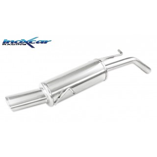 Pot d'échappement arrière inox Peugeot 207 1.6 16V Thp 150Cv 2006