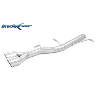 Scarico Terminale Posteriore Senza Silenziatore  Racing Inoxcar Peugeot 308 1.6 Thp Gti 200Cv 2011-2013