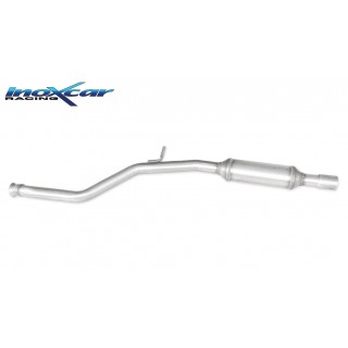 Central Exhaust Pipe With Stainless Steel Silencer Peugeot 206 2.0 16V Gti 136Cv 1999-2004