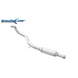 Pot d'échappement central silencieux inox Peugeot 206 Rc 2.0 16V 177CV 2006