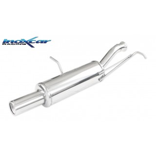 Borne d'échappement arrière diamètre 80 Inoxcar Peugeot 307 2.0 16V 138CV 2001