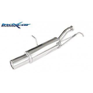 Stainless Steel Rear Exhaust Peugeot 307 2.0 16V 138HP 2001