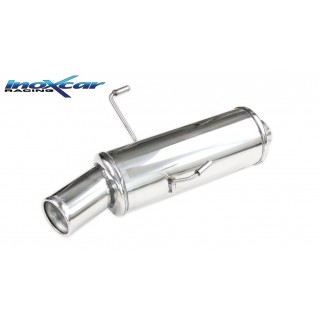 Stainless Steel Rear Exhaust Peugeot 406 2.0 Coupe 135Cv 1997