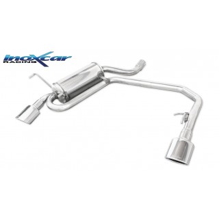 Duplex Stainless Steel Rear Exhaust Peugeot 406 3.0 V6 Coupe