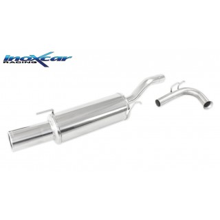 Rear Exhaust Terminal Diam.102 Inoxcar Renault Clio 1 1.8 Rsi 110Cv 1998