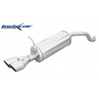 Inoxcar Racing Rear Exhaust Renault Clio 4 1.2 75HP 2013