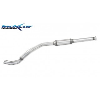 Stainless Steel Silenced Central Exhaust Pipe Renault Megane Ii 2.0 16V Rs Turbo 225Cv 2004