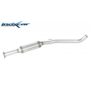 Pot d'échappement central silencieux inox Renault Clio 2 Rs Phase1 2.0 169CV 2000-2001