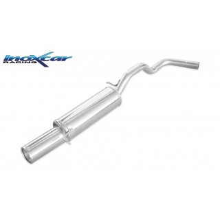 Rear Exhaust Terminal Diam.102 Inoxcar Seat Ibiza Type 6K 1.4 16V 101HP 2000-2002