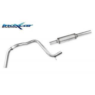 Stainless Steel Silenced Central Exhaust Pipe Seat Leon Type 5F Abarth 500 1.4 Tsi 122Cv 2012