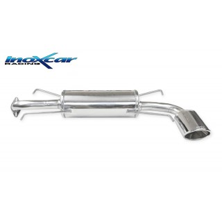 Oval Rear Exhaust Terminal 150X105 Mm Inoxcar Subaru Impreza 4Wd 2.0R 150HP 2007