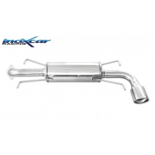 Auspuff hinten Durchmesser 100 X-Race Inoxcar Subaru Impreza 4Wd 2.0R 150Cv 2007