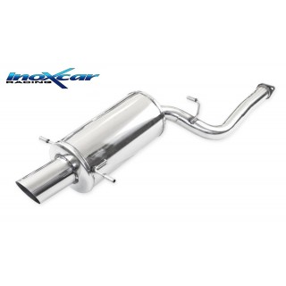 Rear Exhaust Terminal Diam. 101 Rally Inoxcar Subaru Impreza 4Wd 2.5 Sti Turbo 280HP 2006