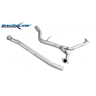 Direct Central Exhaust Pipe - Diam. 70 Inoxcar Subaru Impreza 4Wd 2.5T Wrx Sti 10My 300Cv 2010