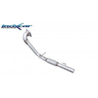 Stainless Steel Catalyst Replacement Exhaust Pipe Skoda Fabia Type 5J Abarth 500 1.4 Tsi Rs Dgs 180Cv 2012