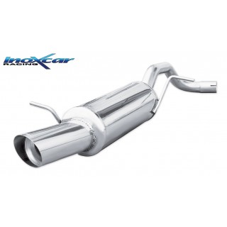 Inoxcar Racing Rear Exhaust Skoda Fabia Type 5J Abarth 500 1.4 Tsi Rs Dgs 180Cv 2012