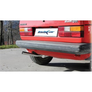 Hinterer Auspuff, Durchmesser 50, deutscher Stil, Inoxcar, Volkswagen Golf 1 1.8 Gti 112Cv 1984