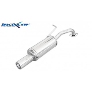 Inoxcar Rear Exhaust Toyota Yaris 1.0 69HP 2011