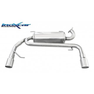 Rear Exhaust Terminal Diam. 80 Racing Inoxcar Suzuki Swift 1.6 16V Sport 125Cv 2006