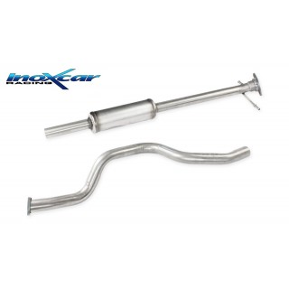 Stainless Steel Silenced Central Exhaust Pipe Suzuki Swift 1.6 Vvt Sport 136Cv 2012