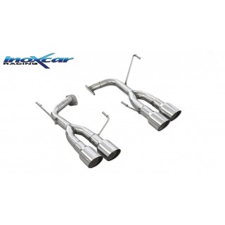 Rear Exhaust Without Silencer Diam. 90 Racing Inoxcar Subaru Impreza 2.5 Wrx Sti My15 300Cv 2014