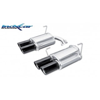 Rear Exhaust Diam. 90 X-Race Black Edition Inoxcar Subaru Impreza 2.5 Wrx Sti My15 300Cv 2014