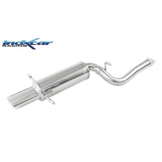 Borne D'échappement Arrière Ovale 120X80 Mm Inoxcar Subaru Impreza 4WD 2.0 GT Turbo 2000