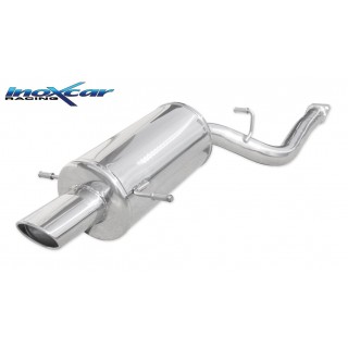 Scarico Terminale Posteriore  Ovale 120X80 Mm Inoxcar Subaru Impreza 4Wd 2.0 Sti Turbo 265Cv 2002