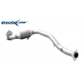 Catalyst Replacement Exhaust Pipe With Sport Cat. - Diam. 60 Mm Inoxcar Subaru Impreza 4Wd 2.0 Sti Turbo 265Cv 2002