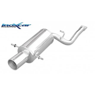 Rear Exhaust Terminal Diam. 120 Mega Inoxcar Subaru Impreza 4Wd 2.0 Wrx Turbo 2001