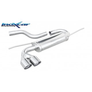 Inoxcar Racing Rear Exhaust Volkswagen Golf 6 Abarth 500 1.4 Tsi 122Cv 2008