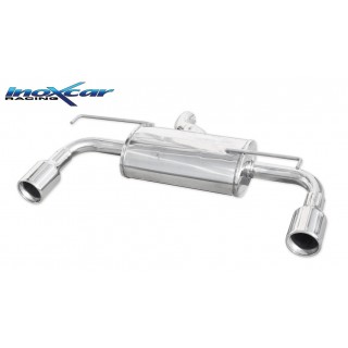 Pot d'échappement arrière Inoxcar Volkswagen Golf 4 R32 4 Motion 240Cv 2001-2004