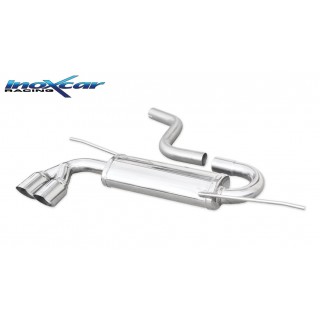 Inoxcar Racing Rear Exhaust Volkswagen Scirocco Abarth 500 1.4 Tsi 122Cv 2008