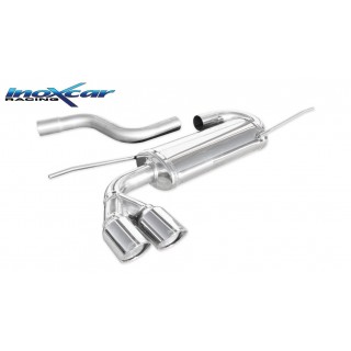 X-Race Inoxcar Rear Exhaust Volkswagen Scirocco 2.0 Tdi 140HP 2008