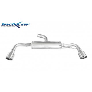 Rear Exhaust Diam.102 Racing Inoxcar Volkswagen Scirocco 2.0R Tfsi 265Cv 2010