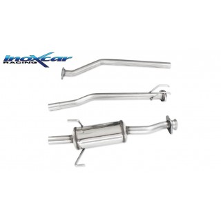 Exhaust Terminal Pipe Direct Central with Rear Gr. N - Diam. 50 Inoxcar Honda Civic Type-R 2.0 200HP 2001-2005