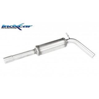 Stainless Steel Silenced Central Exhaust Pipe Skoda Fabia Type Nj 1.2 Tsi 90Cv 2014