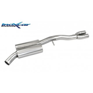 Pot d'échappement central silencieux inox Audi Rs Q3 2.5 Tfsi 310Cv 2014