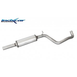 Stainless Steel Silenced Central Exhaust Pipe Volkswagen Golf 7 2.0 Tsi Gti Clubsport 265Cv-310Cv 2016