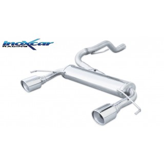 X-Race Inoxcar Rear Exhaust Opel Corsa E Opc 1.6I Turbo 207Cv 2015