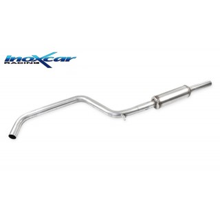 Stainless Steel Silenced Central Exhaust Pipe Volkswagen Golf 7.5 1.4 Tsi 125HP 2017