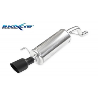 Rear Exhaust Black Ceramic Inoxcar Opel Corsa E Gsi 1.4 Turbo 150HP 2019