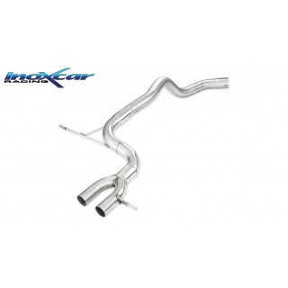 Rear Exhaust Terminal Without Silencer 2 Central Outlets Inoxcar Renault Megane Iv Rs 1.8 Turbo 280HP 2018